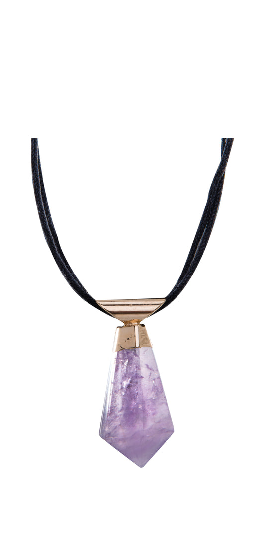 Gota de Ametista Lapidada